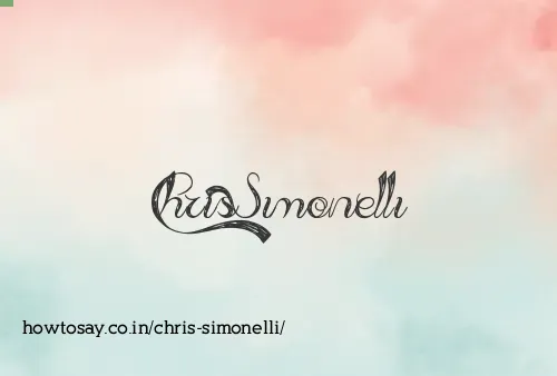 Chris Simonelli
