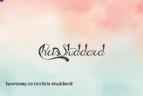 Chris Studdard
