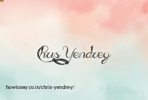 Chris Yendrey