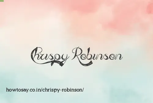 Chrispy Robinson