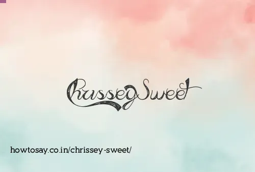 Chrissey Sweet