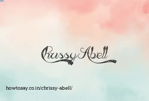 Chrissy Abell