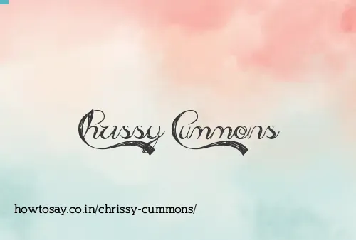 Chrissy Cummons