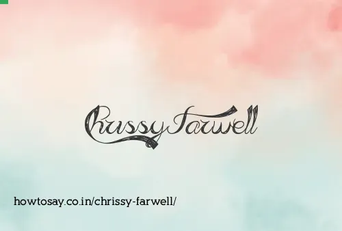 Chrissy Farwell