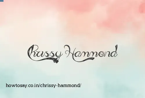 Chrissy Hammond