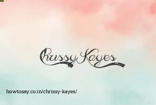 Chrissy Kayes
