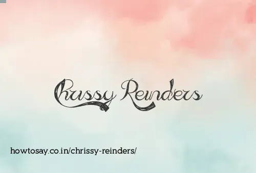 Chrissy Reinders