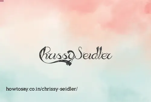 Chrissy Seidler