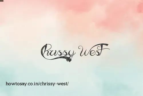 Chrissy West