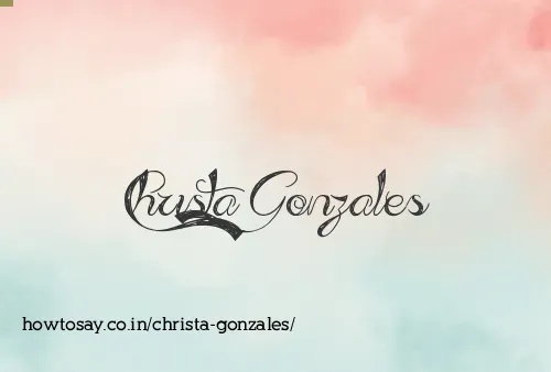 Christa Gonzales