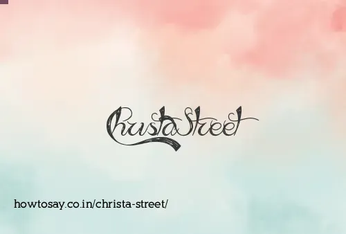 Christa Street