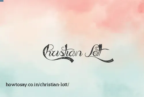 Christian Lott