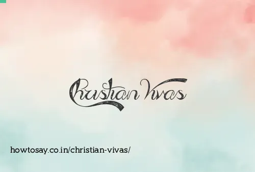 Christian Vivas