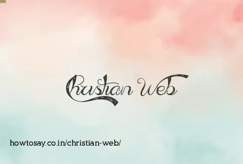 Christian Web