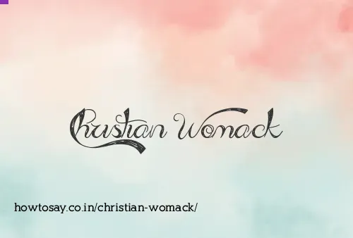 Christian Womack