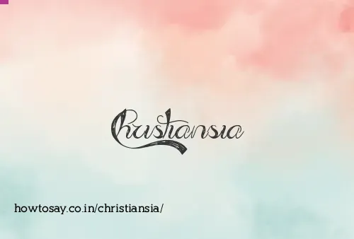 Christiansia