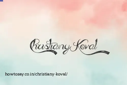 Christiany Koval
