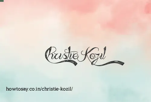 Christie Kozil
