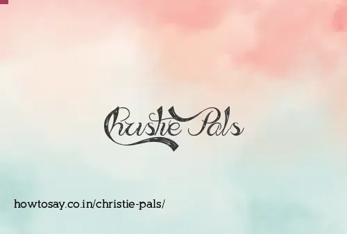 Christie Pals