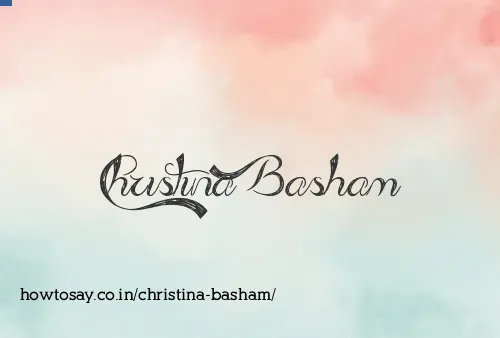 Christina Basham