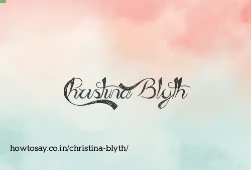 Christina Blyth