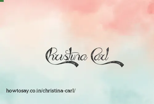 Christina Carl