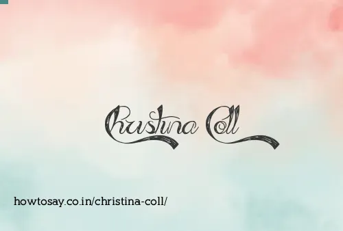 Christina Coll
