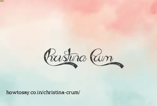 Christina Crum