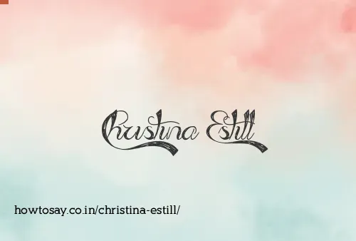 Christina Estill