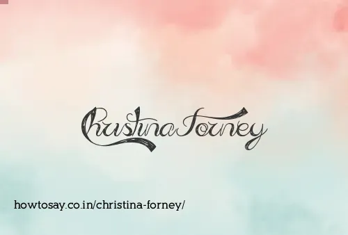 Christina Forney
