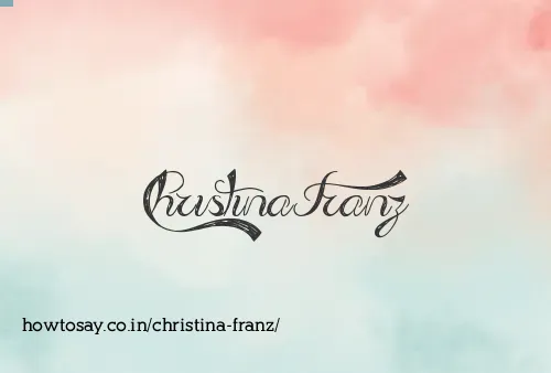 Christina Franz