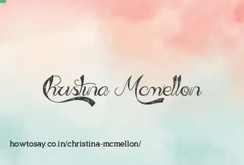 Christina Mcmellon