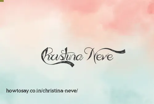 Christina Neve