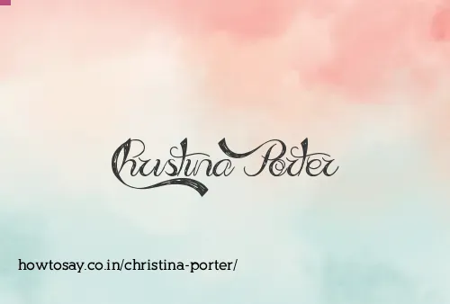 Christina Porter