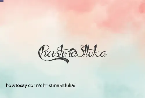 Christina Stluka