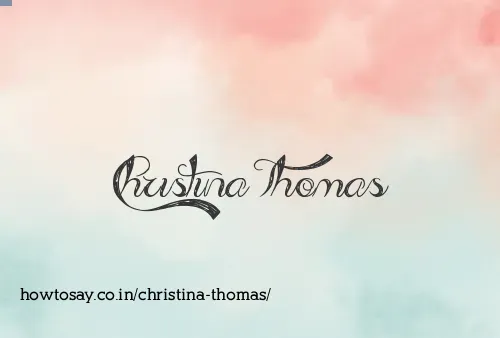 Christina Thomas