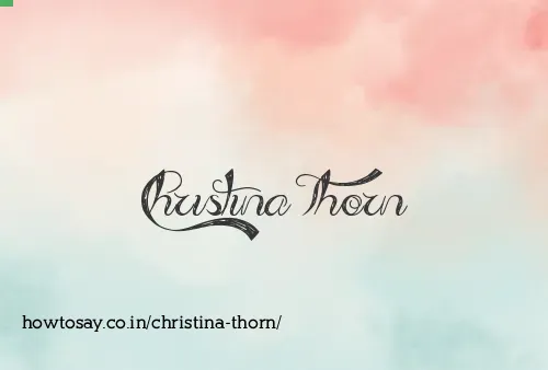 Christina Thorn