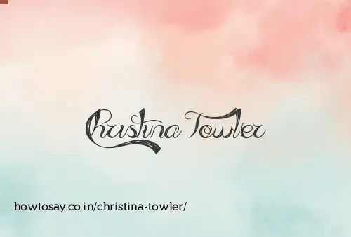 Christina Towler