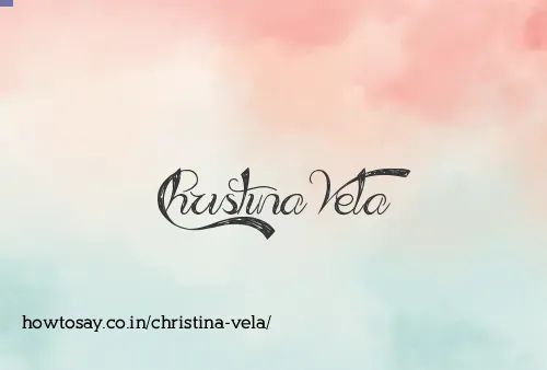 Christina Vela