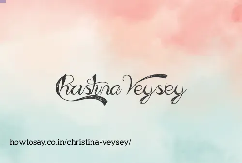 Christina Veysey