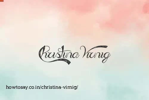 Christina Virnig