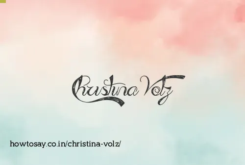 Christina Volz