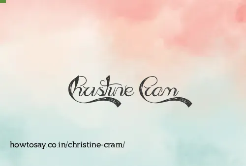 Christine Cram