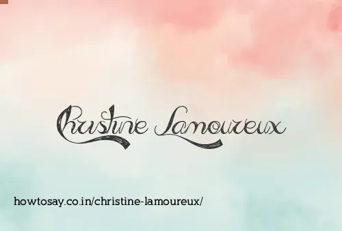 Christine Lamoureux
