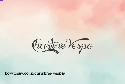 Christine Vespa