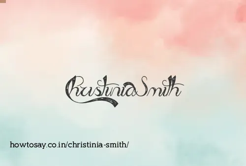 Christinia Smith