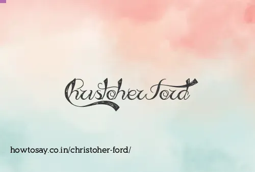 Christoher Ford