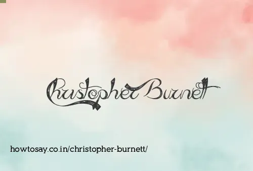 Christopher Burnett