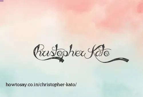 Christopher Kato