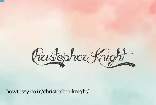 Christopher Knight